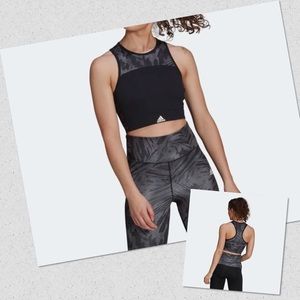 ⚠️3/$30⚠️ NWT Adidas X Zoe Saldana Aeroready Racerback Training Bra. Size M